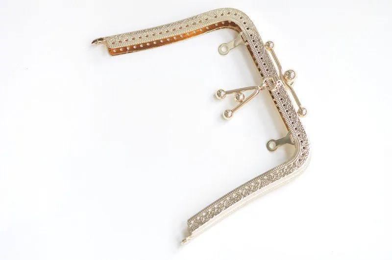 16.5cm (6 1/2") Sewing Metal Purse Frame Clutch Purse Frame