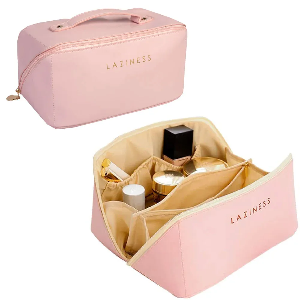 180° Open Design Multipurpose Travel Makeup Bag