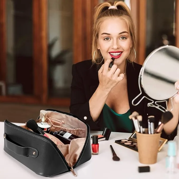 180° Open Design Multipurpose Travel Makeup Bag