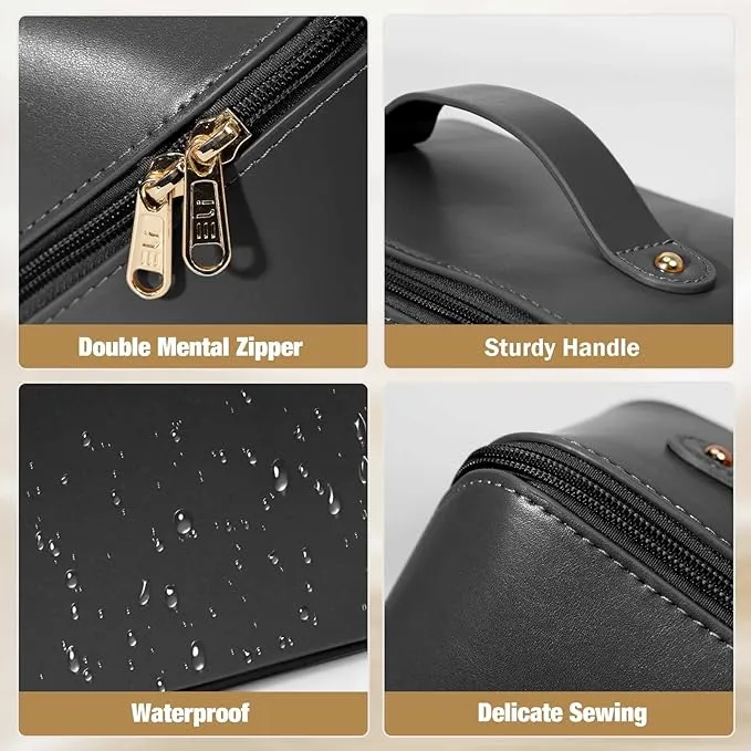 180° Open Design Multipurpose Travel Makeup Bag