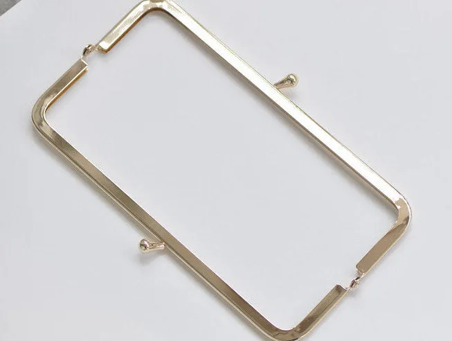 18cm ( 7") Purse Frame Clutch Bag Glue-In Purse Frame