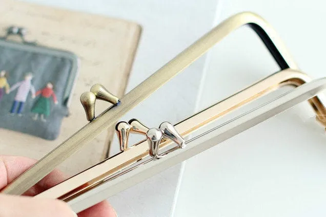18cm ( 7") Purse Frame Clutch Bag Glue-In Purse Frame