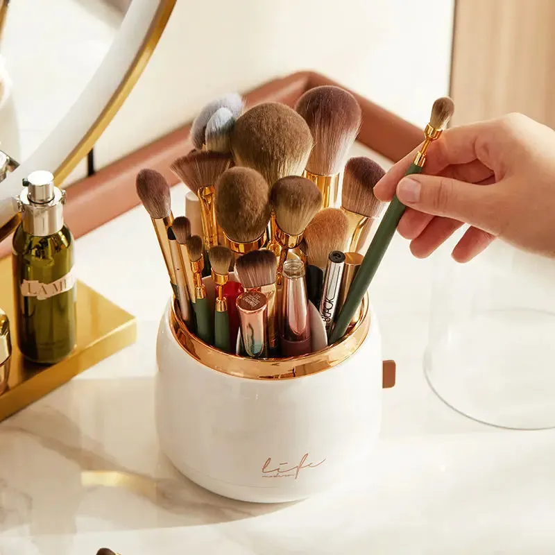 360°Rotating Makeup Organizer
