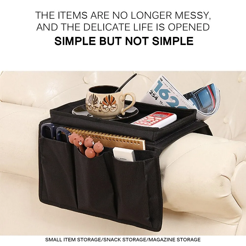 4-pocket Sofa Armrest Sofa Armrest Hanging Storage Bag