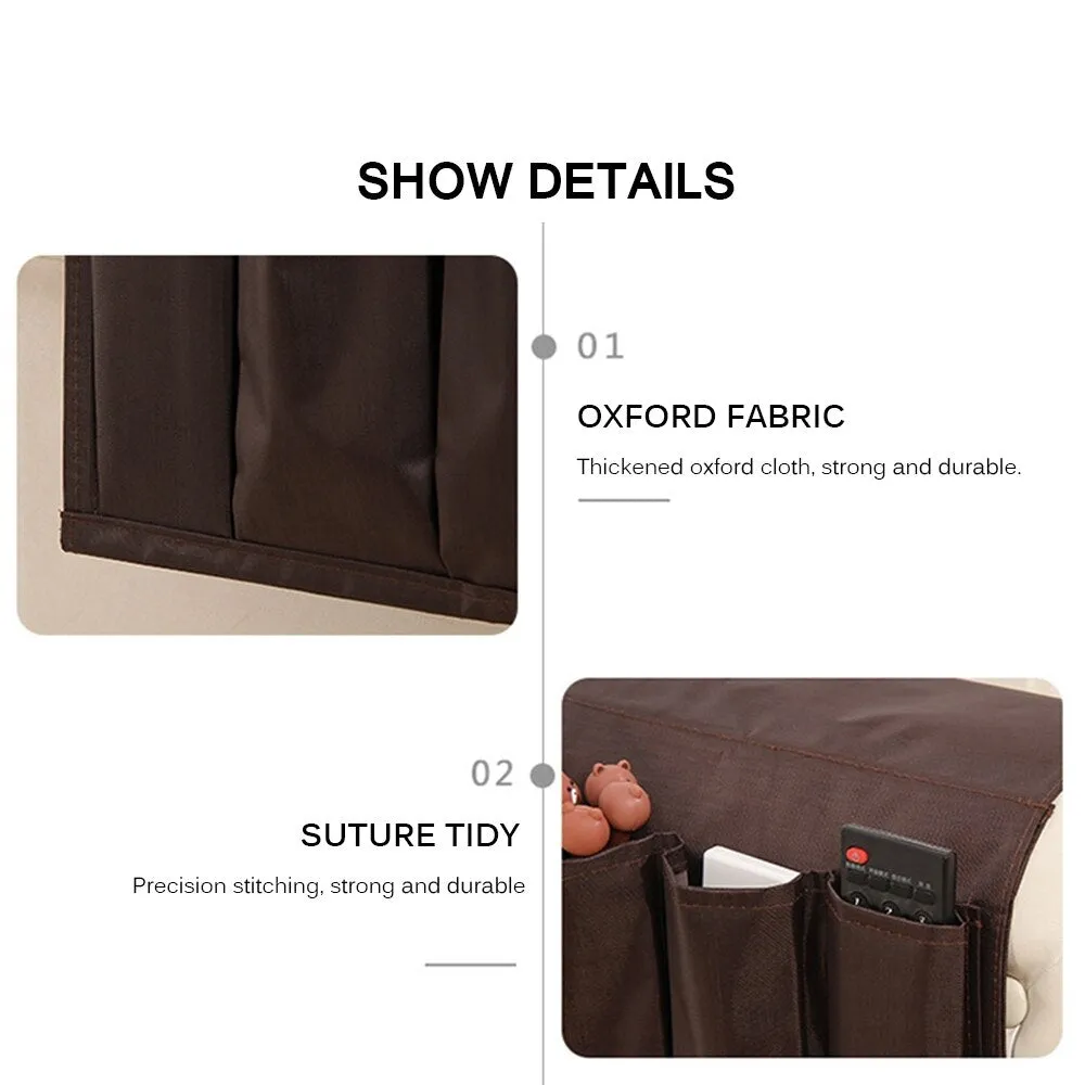 4-pocket Sofa Armrest Sofa Armrest Hanging Storage Bag