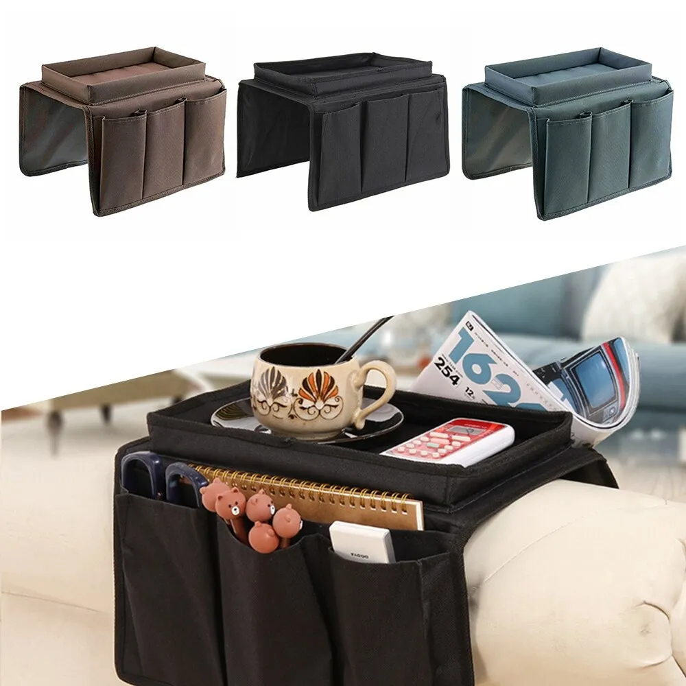4-pocket Sofa Armrest Sofa Armrest Hanging Storage Bag