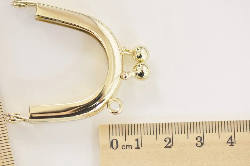 4cm Gold Purse Frame Coin Purse Frame 4cm (1 1/2")