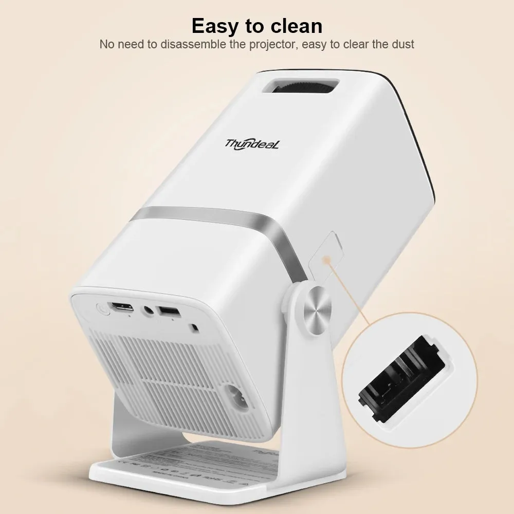 4K Full HD Projector TD80W Android WiFi 3D