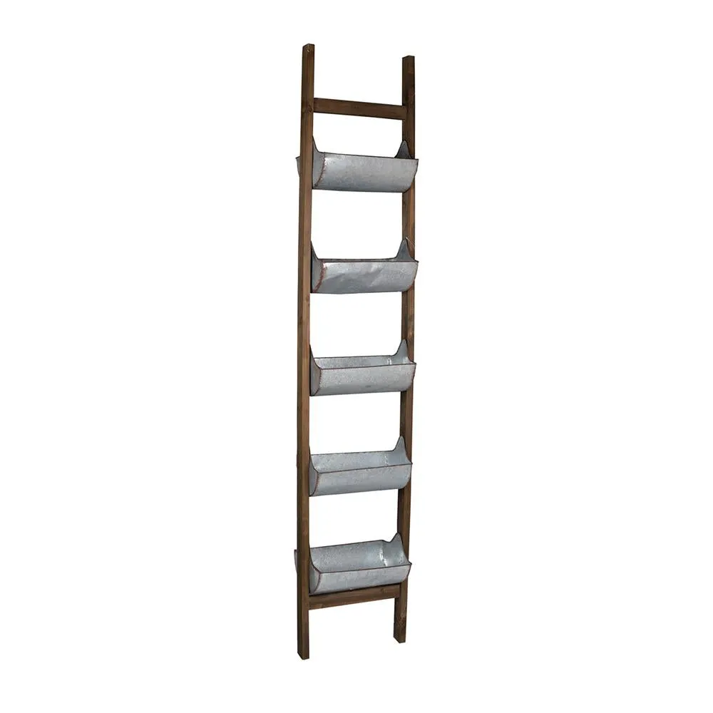 A&B Home Reed Ladder Planter