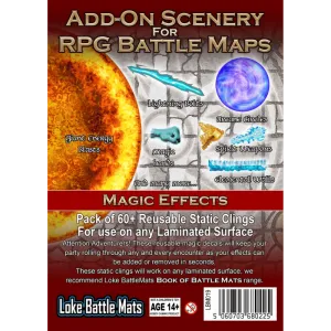 Add-On Scenery for RPG Battle Mats: Magic Effects