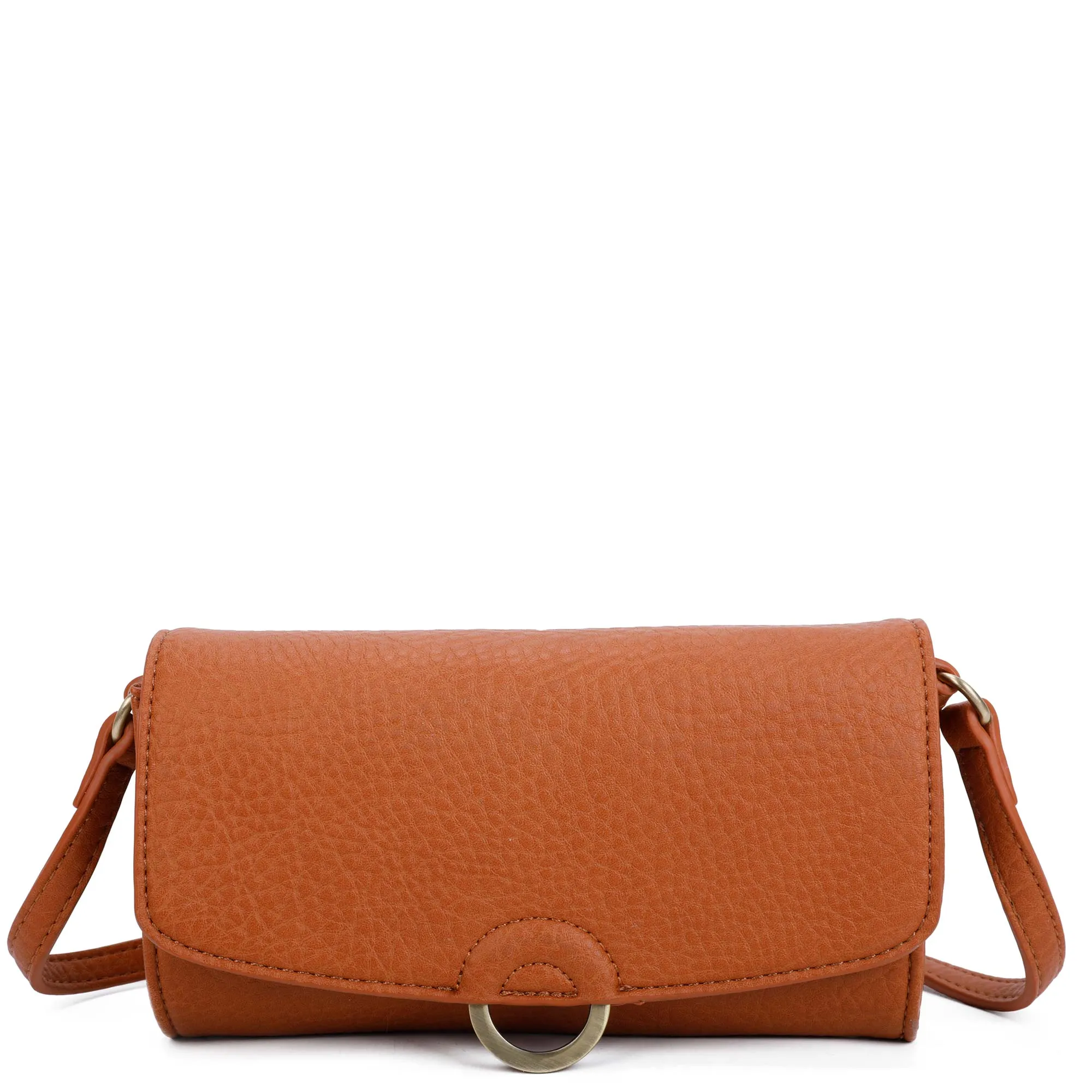 Agnes Wallet Crossbody - Hibiscus