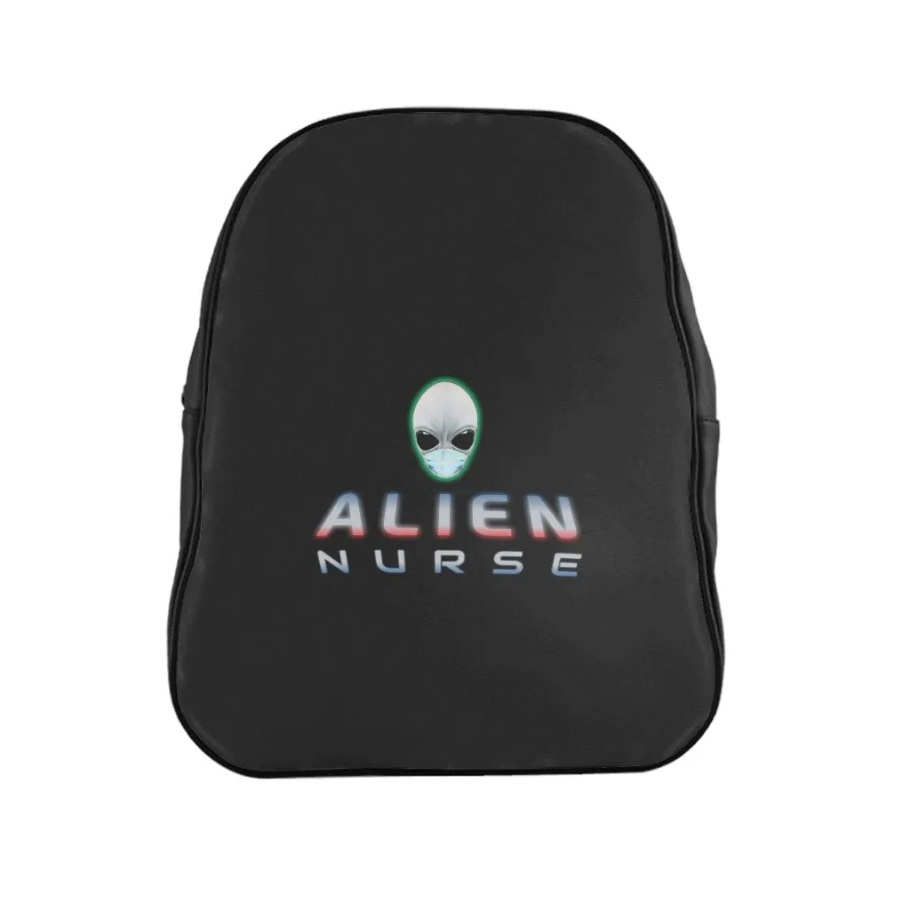 Alien Nurse - School Backpack