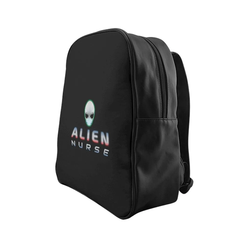Alien Nurse - School Backpack