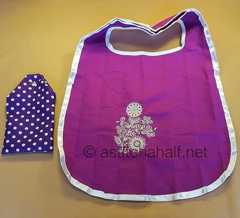Amandine Fold and Go Reusable Shopping Bag