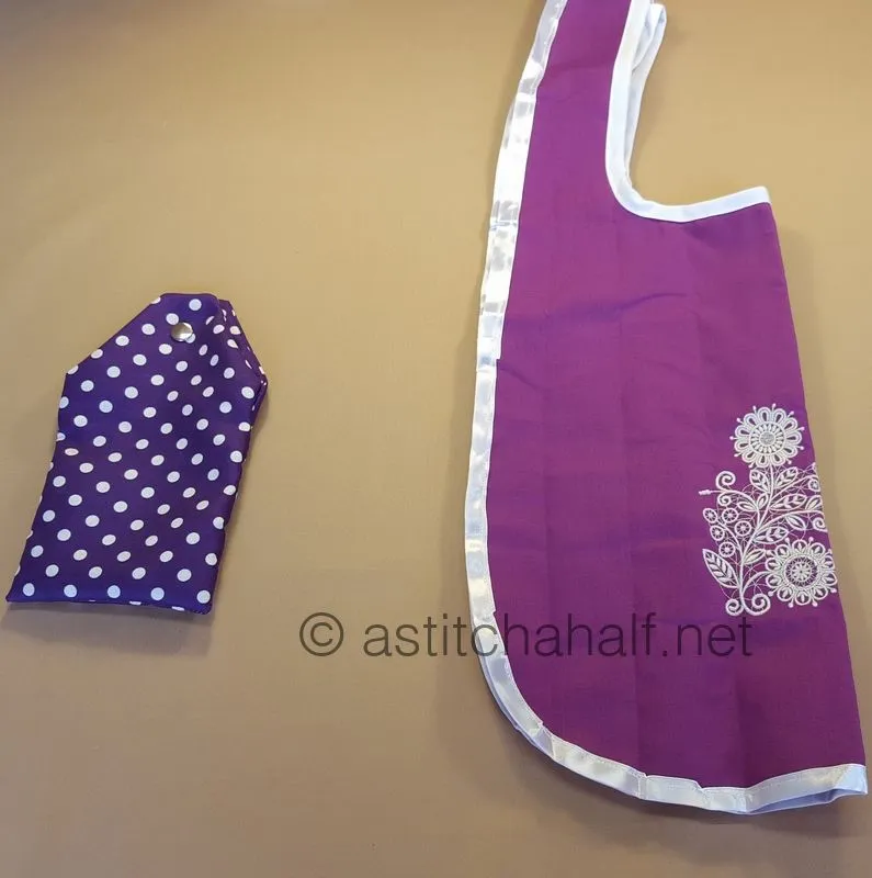 Amandine Fold and Go Reusable Shopping Bag