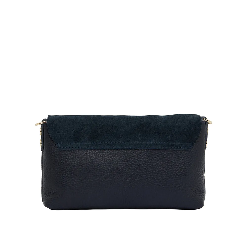 Arlington Milne Paige Clutch/Wallet - Navy Pebble