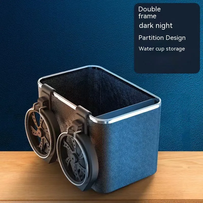 Armrest Box Multi-functional Tissue Box Hanging Sun Visor Storage