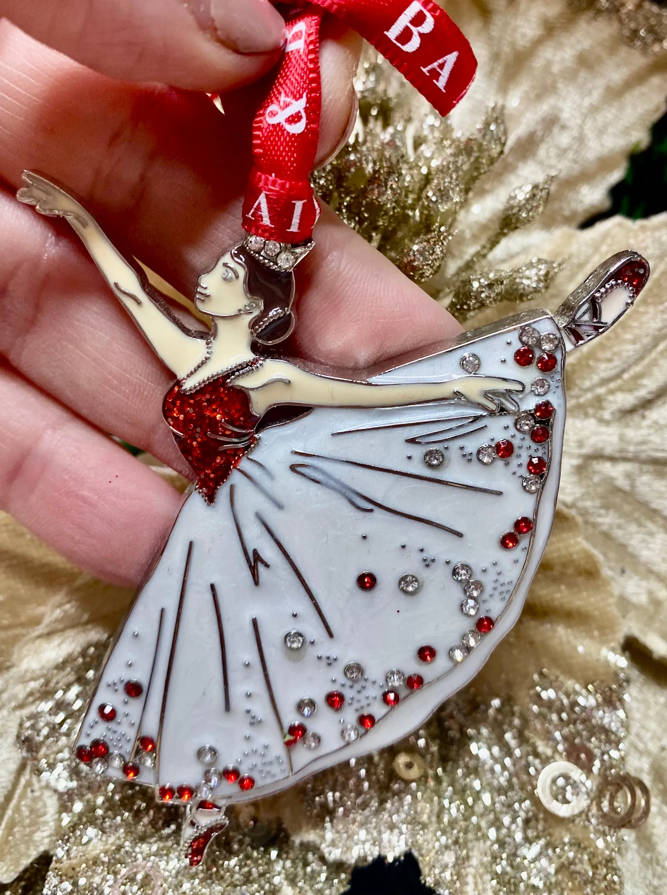Ballerina Hanging Decoration - Tipperary Crystal
