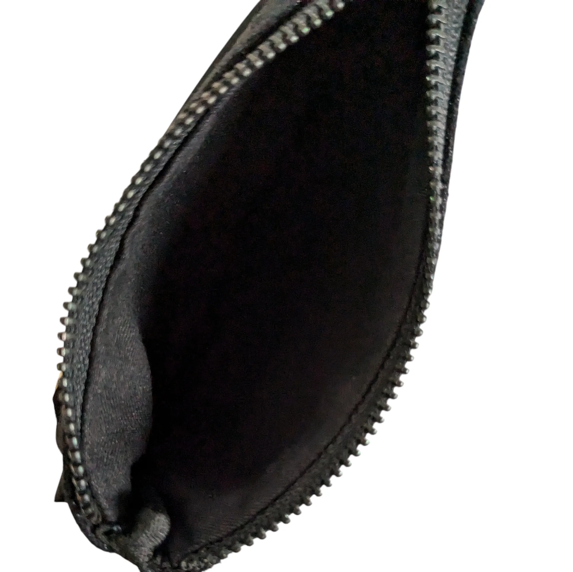 Black Suede Belt Bag