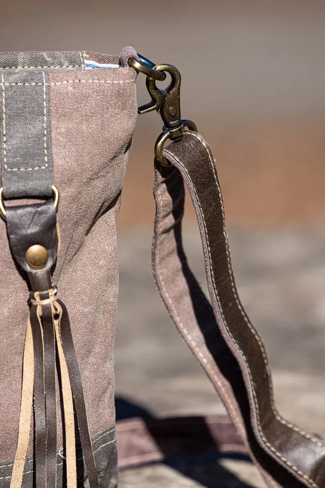 Boho Crossbody Canvas Bag