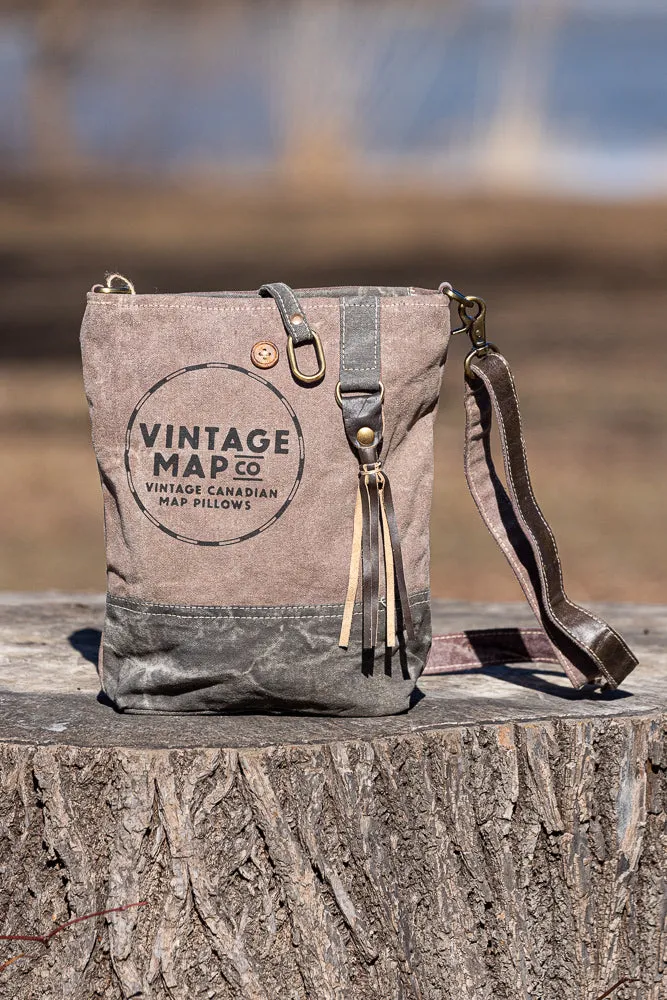 Boho Crossbody Canvas Bag
