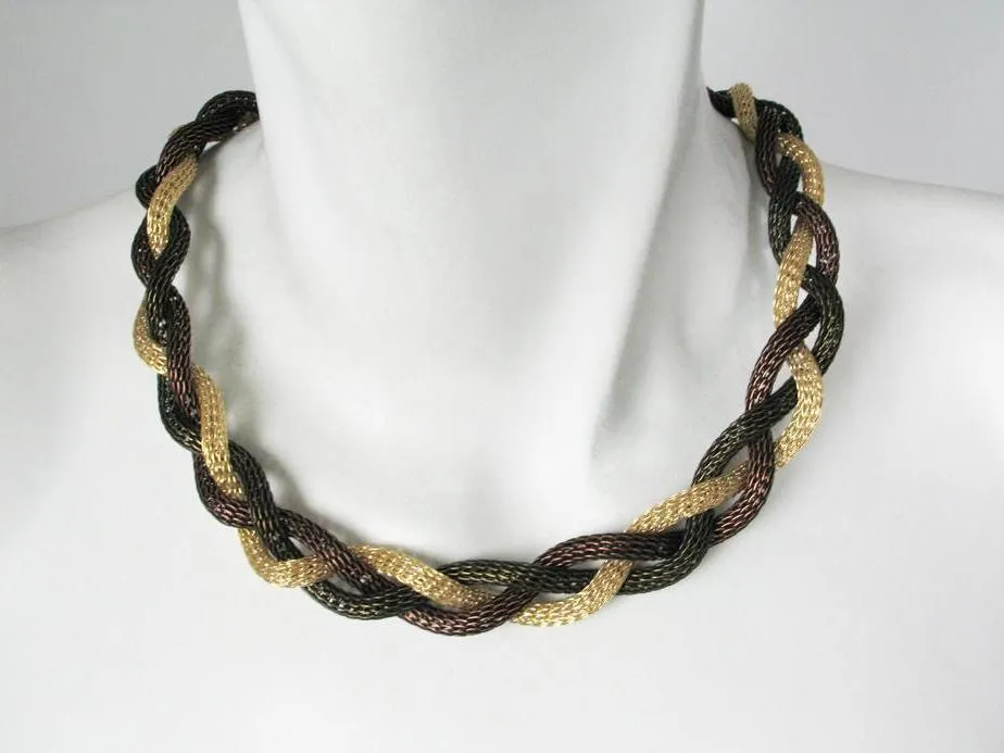 Braided Mesh Necklace