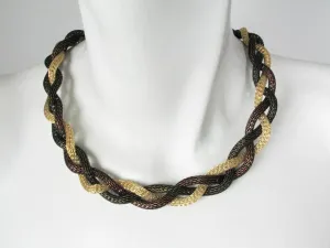 Braided Mesh Necklace