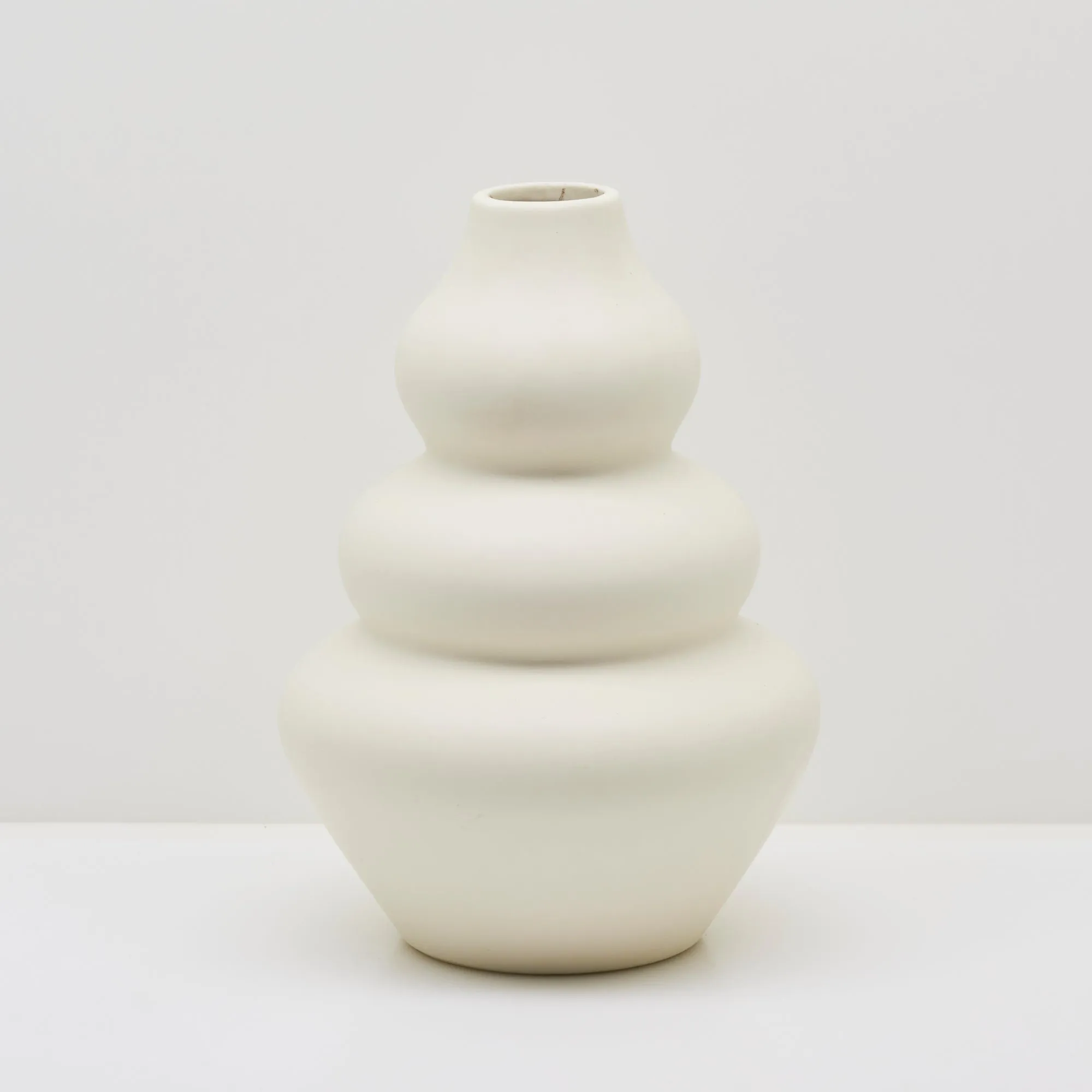 Calabash Vase - Bone - Medium