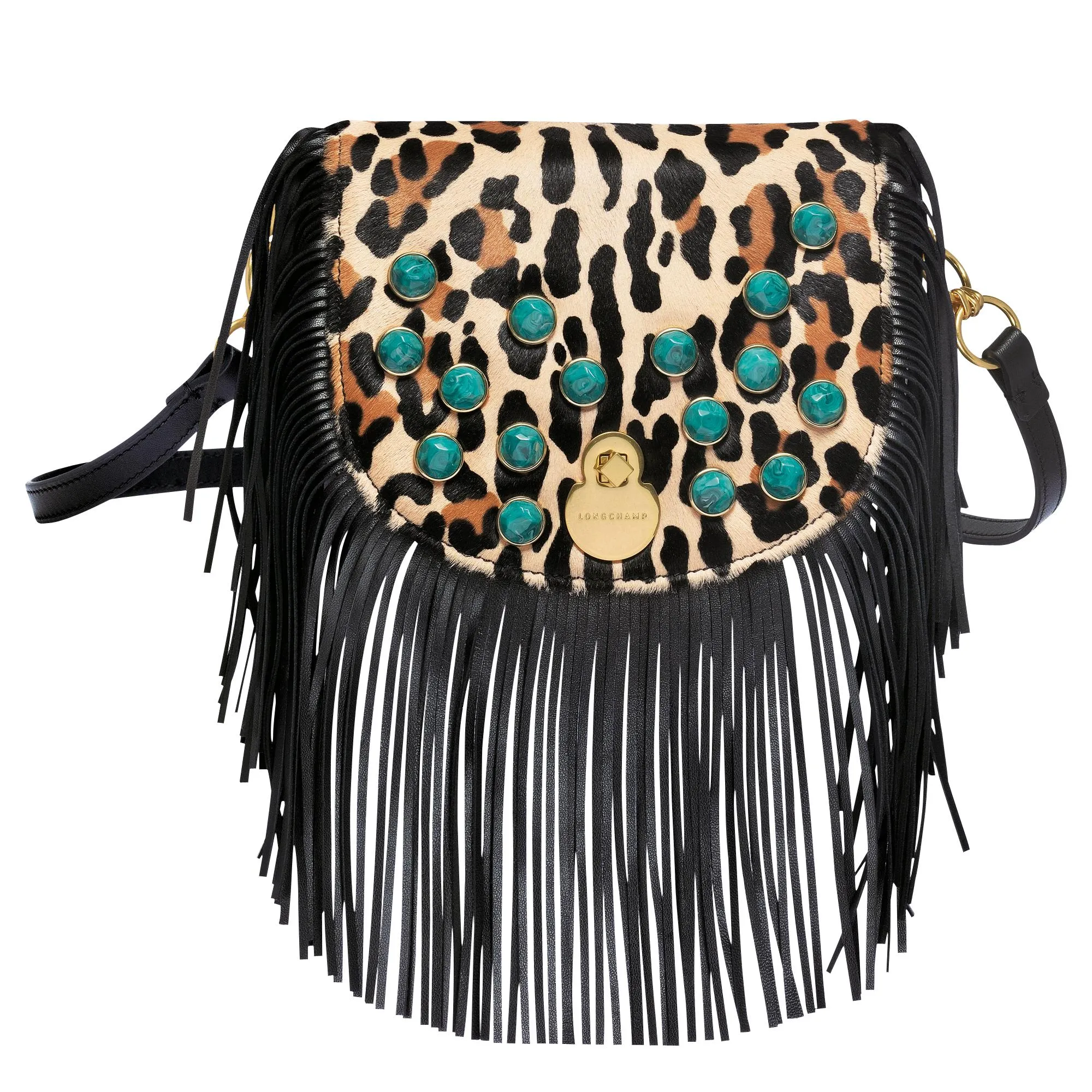 Cavalcade Crossbody Bag - Black/Camel