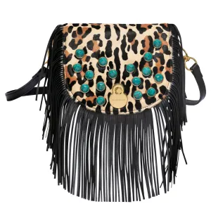 Cavalcade Crossbody Bag - Black/Camel