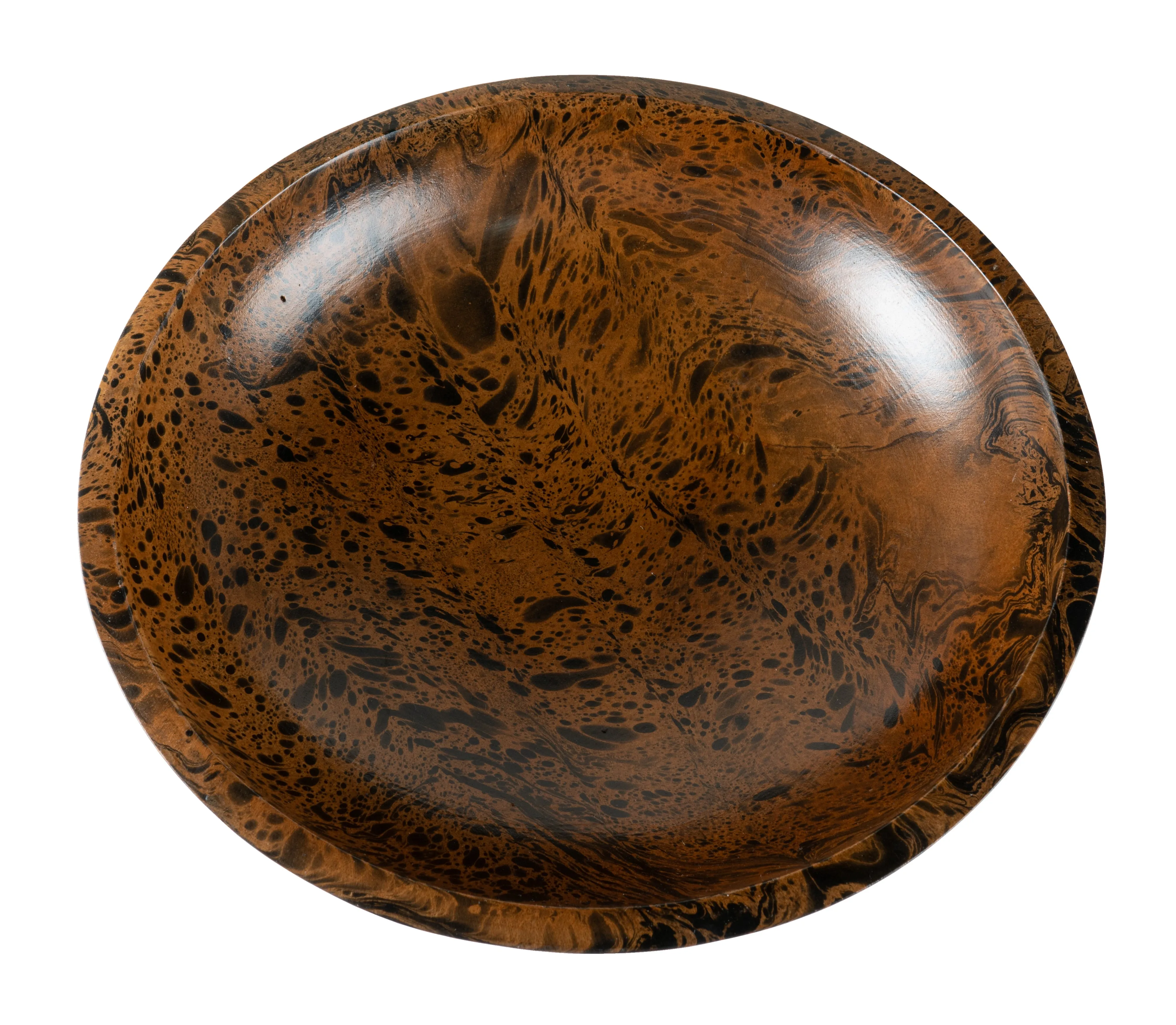 CCcollections wooden ornamental large wooden decorative bowl patterned mango