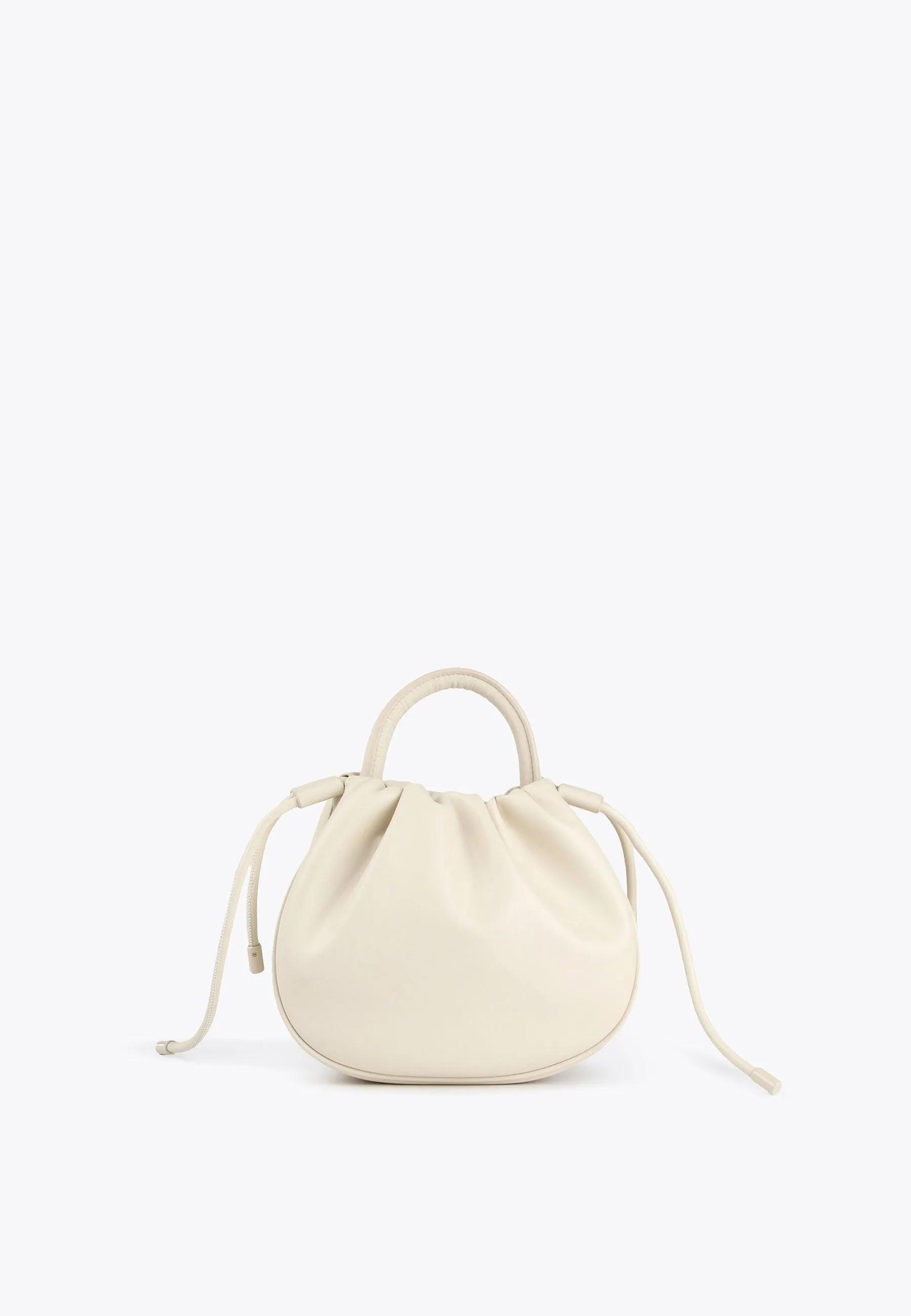 Crossbody bag with raised logo