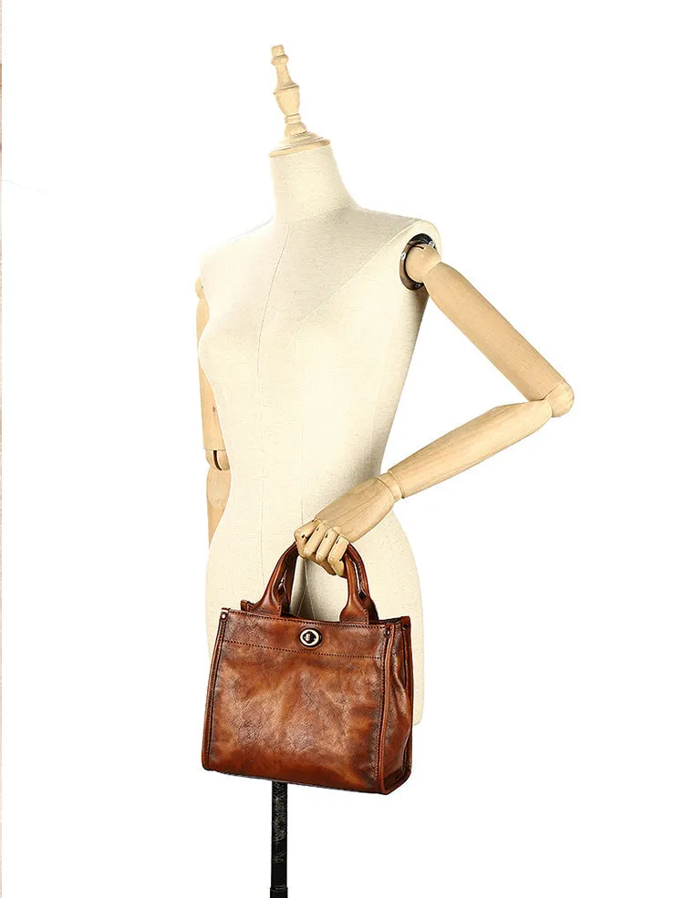 Cute Ladies Leather Crossbody Tote Shoulder Handbags