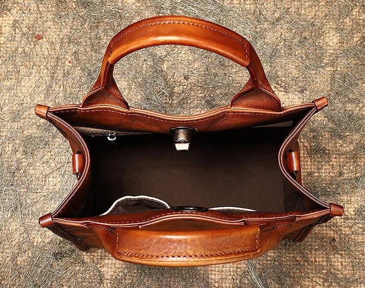 Cute Ladies Leather Crossbody Tote Shoulder Handbags