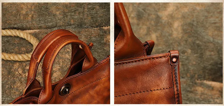 Cute Ladies Leather Crossbody Tote Shoulder Handbags