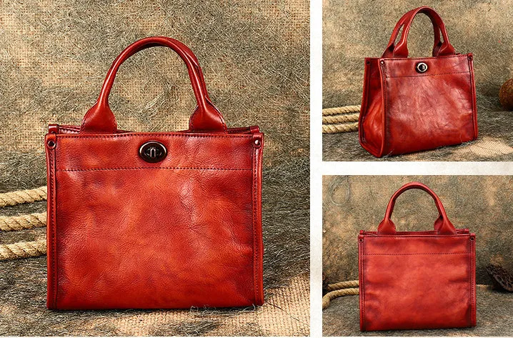 Cute Ladies Leather Crossbody Tote Shoulder Handbags
