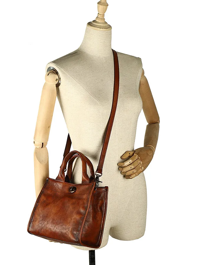 Cute Ladies Leather Crossbody Tote Shoulder Handbags