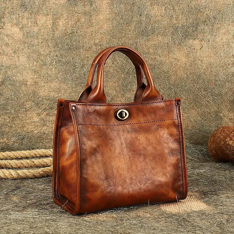 Cute Ladies Leather Crossbody Tote Shoulder Handbags