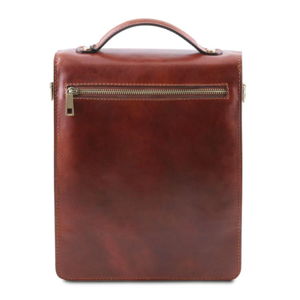 David - Leather Crossbody Bag - large size | TL141424