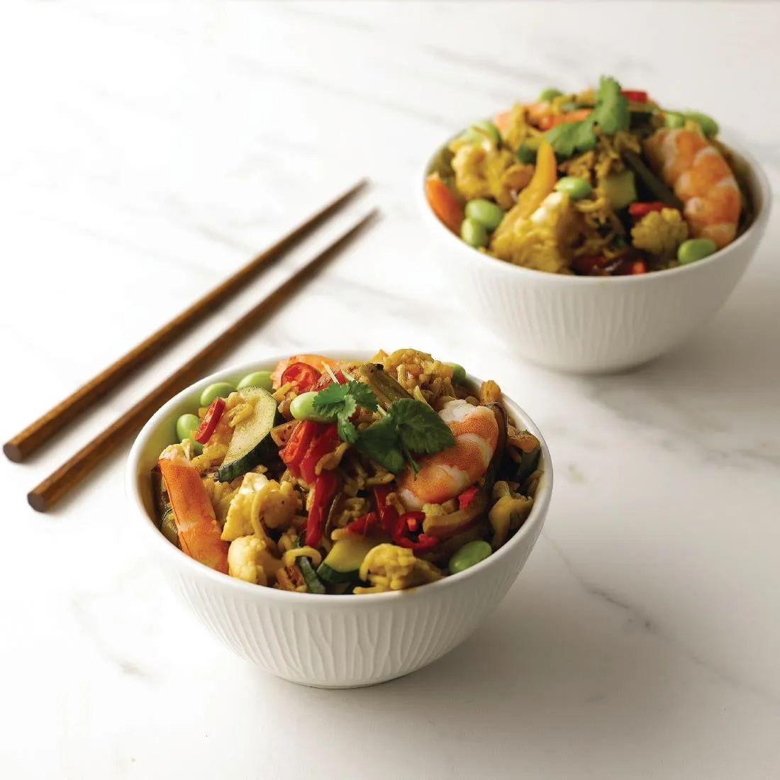 FA632 Churchill Bamboo Snack Bowls 130mm 14oz (Pack of 12)