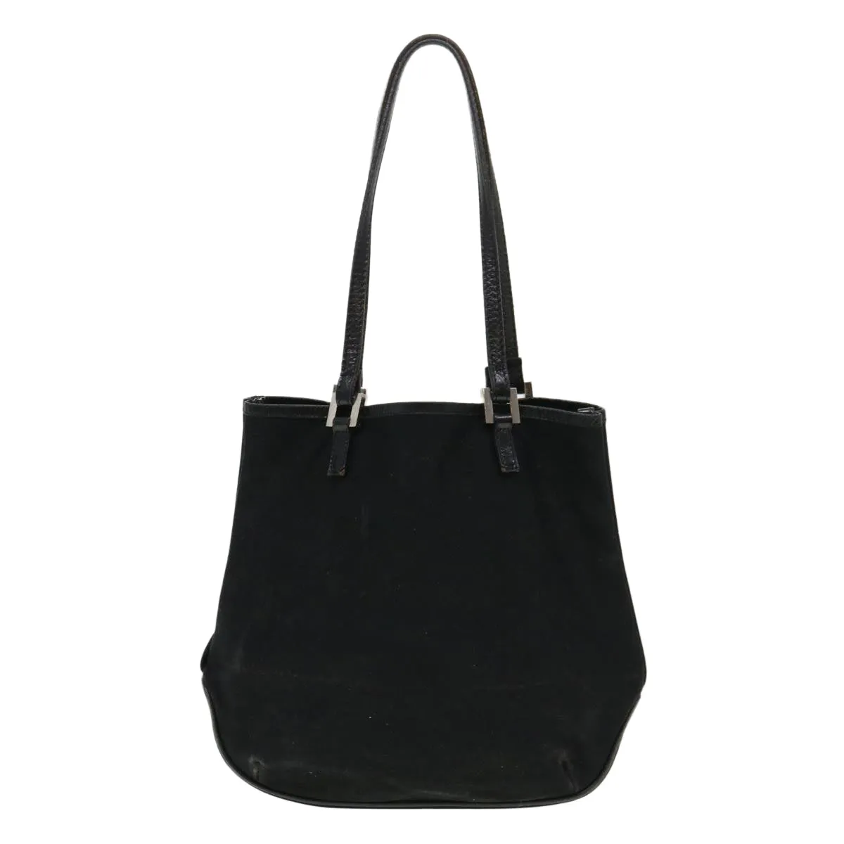 FENDI Tote Bag Nylon Black  bs4673