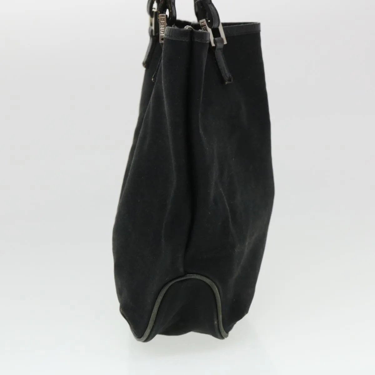 FENDI Tote Bag Nylon Black  bs4673