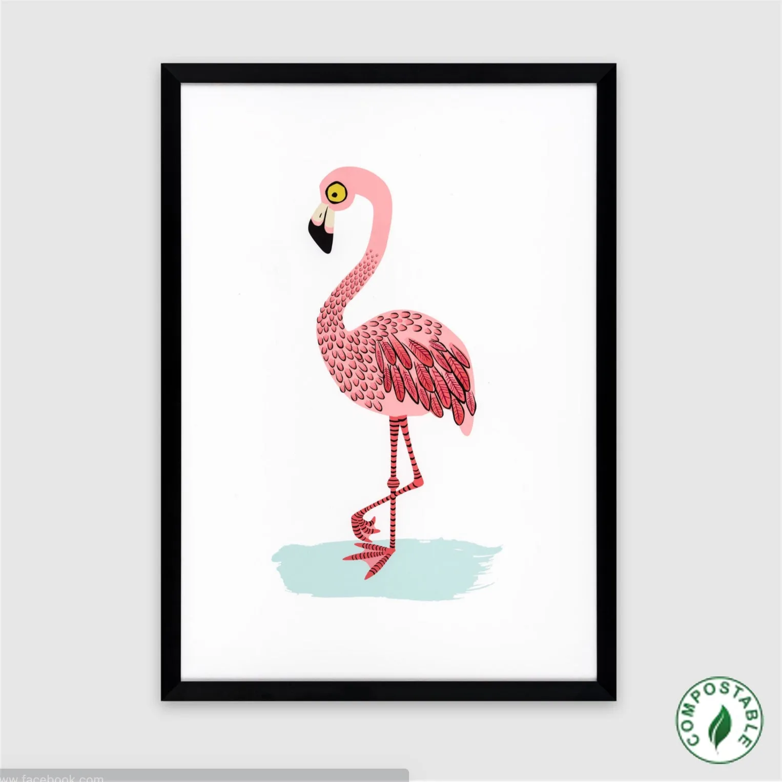 Flamingo Giclee Print