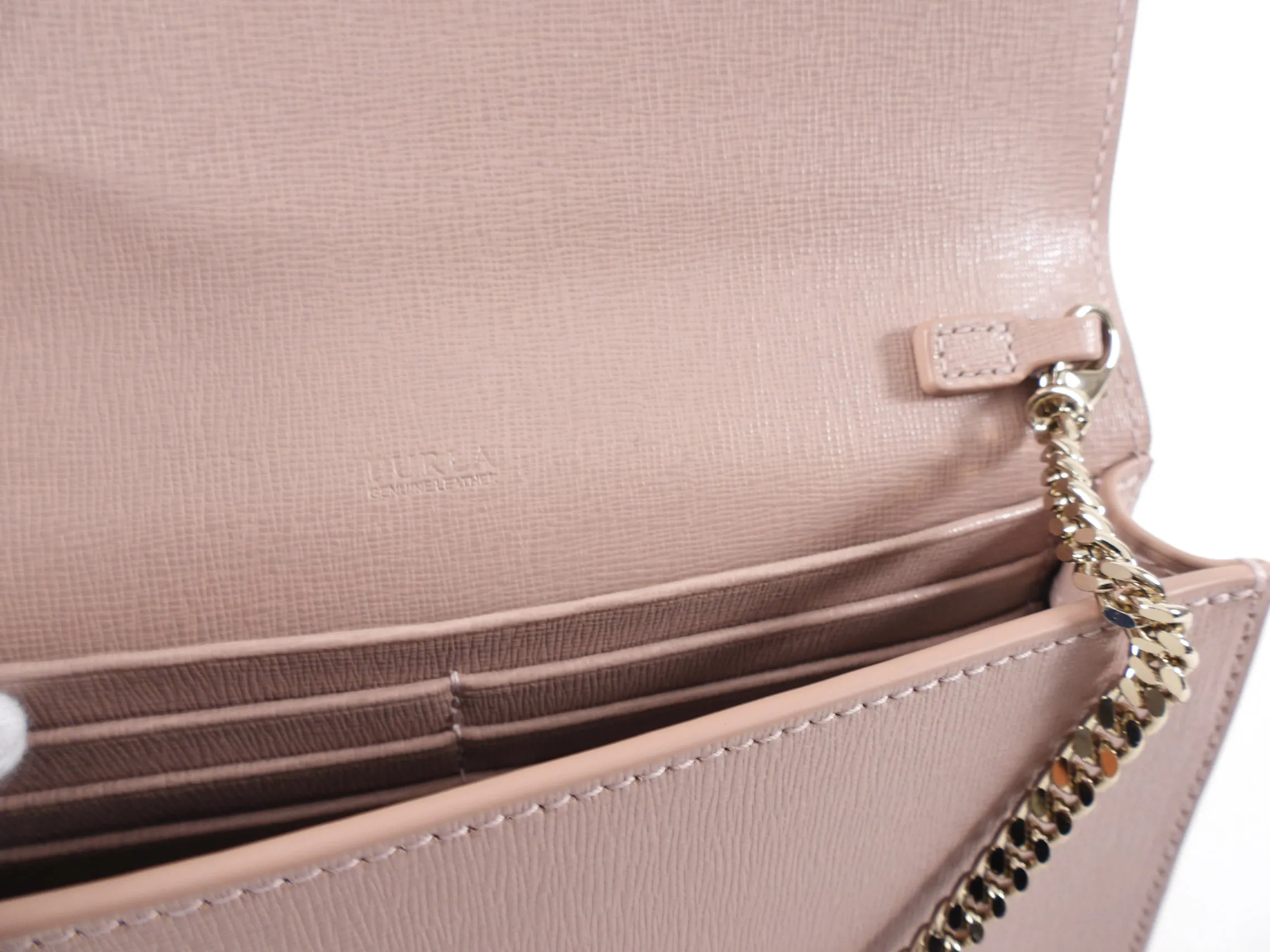 Furla Pale Quartz Pink Small Crossbody Bag