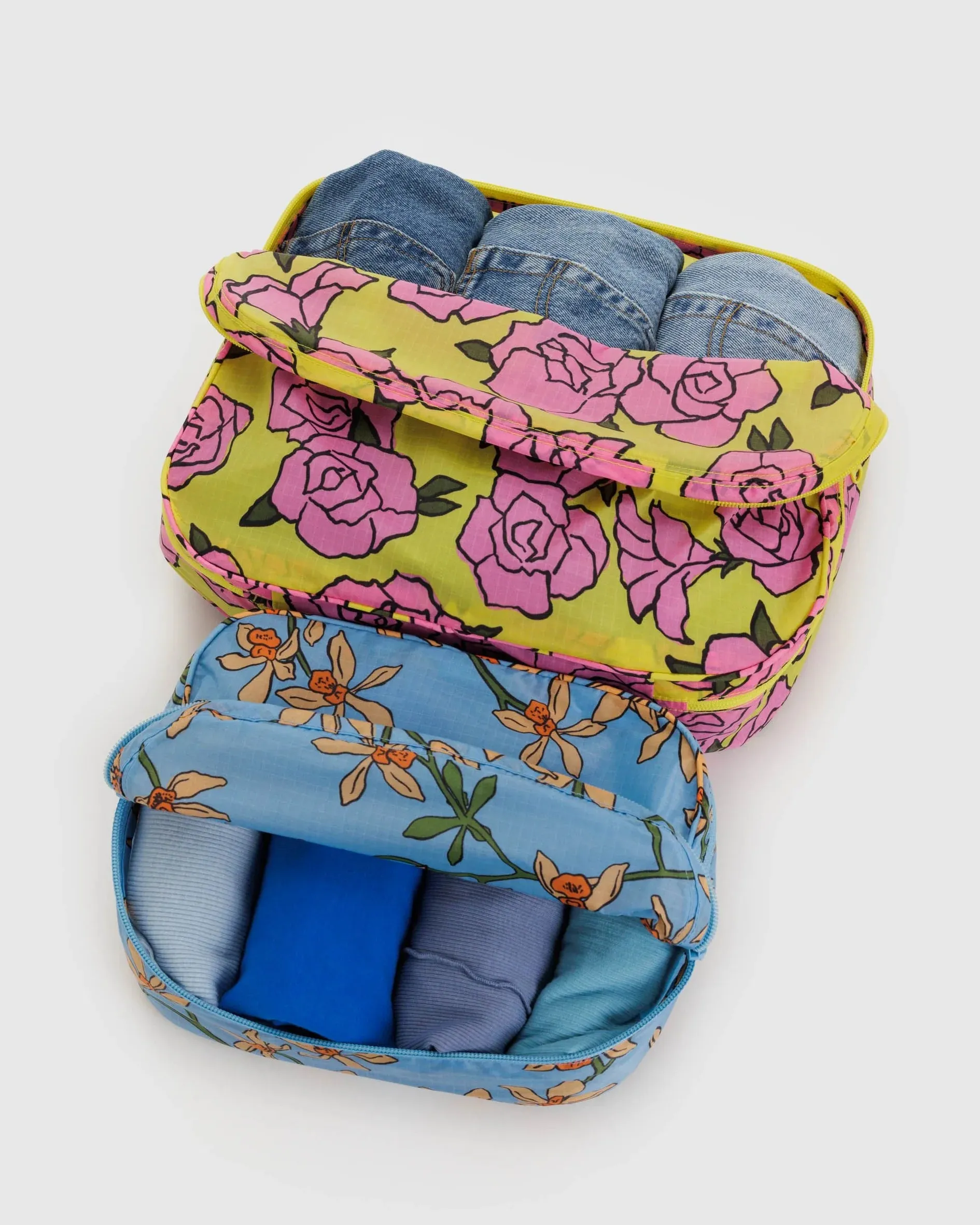 Garden Flowers Packing Cube Set
