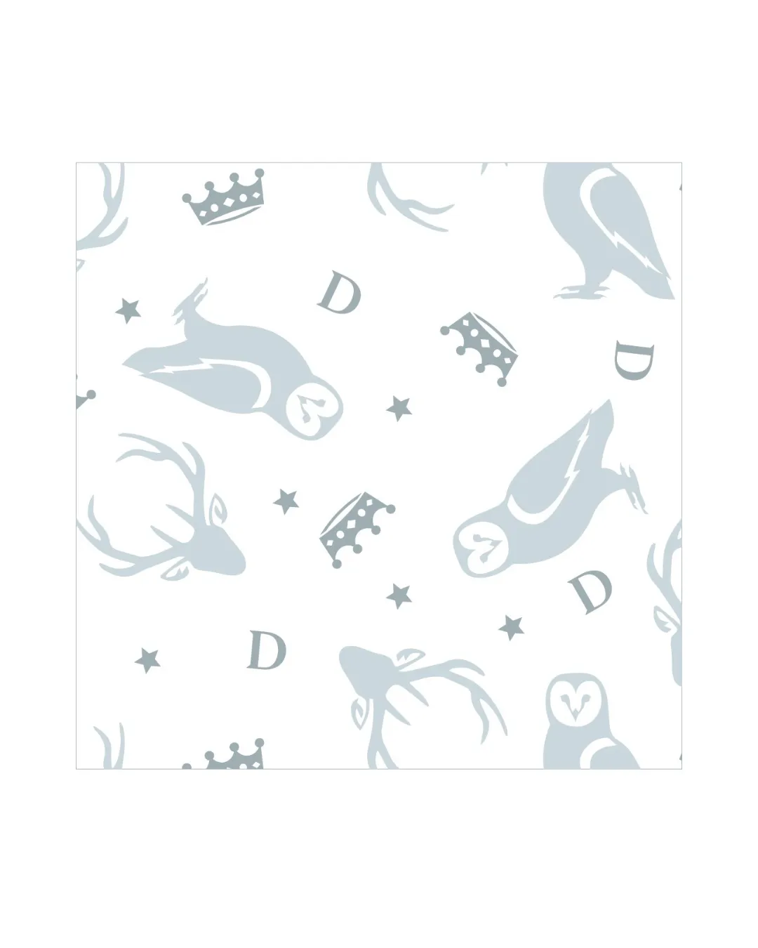 Gents Forest Animals Quarter Zip