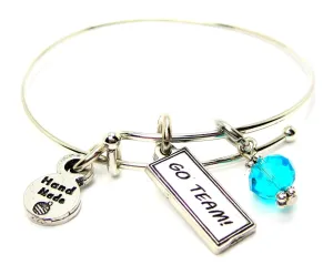 Go Team! Tab Bangle Bracelet