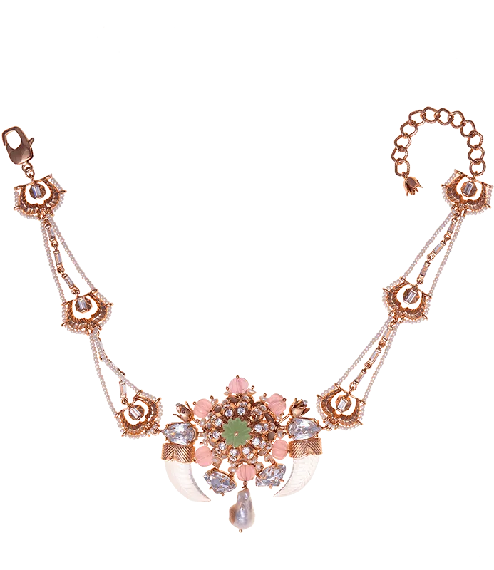 Graine de Melon Sculpte Choker