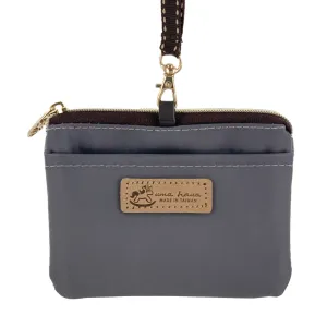 Gray Card & Coin Purse