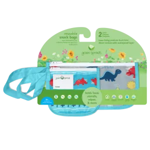 Green Sprouts Reusable Snack Bags (2 pack)